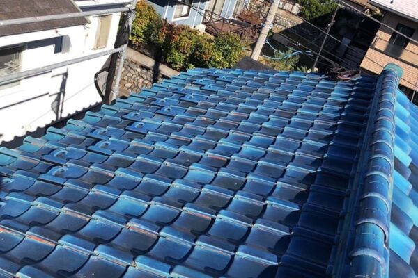 瓦屋根葺き直し工事